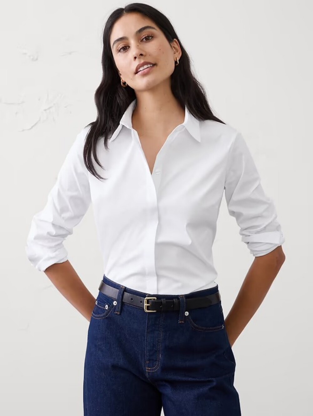 NWT BANANA REPUBLIC | $80 Tailored Poplin Shirt